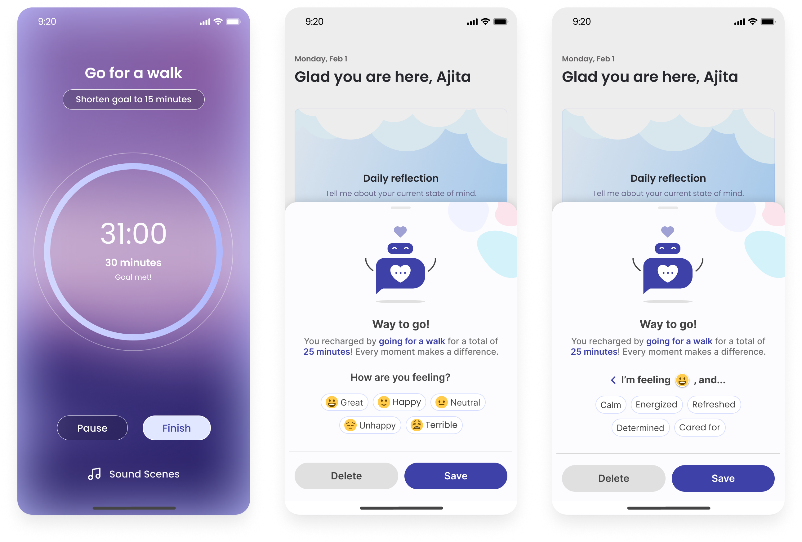 Post-Session Follow Up Design